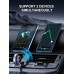 WOCBUY Bluetooth Car Adapter, [Enlarged Button & LED Display Screen] Bluetooth 5.3 Receiver, 3.5mm Wireless AUX Bluetooth Adapter for Car Stereo/Home Stereo/Headphones