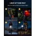 FOCBYE Bike Light [8+7 Modes], USB Rechargeable Bike Lights Front and Back, Ultra Bright with Spotlight & Floodlight, IP65 Waterproof Bicycle Lights for Road Mountain Day/Night Cycling Safety