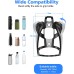 Bike Water Bottle Holder, WOCBUY Bicycle Water Bottle Holder Cage Bracket Fit 22-26 oz Bottle with Secure Screw Mounting, Perfect for Cycling, Commuting or Other Outdoor Activities