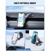 Car Phone Holder, [Strong Suction] WOCBUY Phone Holder Car for Dashboard & Windshield, 360° Rotate Long Arm Car Cell Phone Mount Compatible with iPhone 13 Pro Max/12 Pro/11/XS/8, All 4”-7” Cellphones