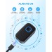WOCBUY Bluetooth Receiver, Aux to Bluetooth 5.0 Adapter for Car with Built-in Mic for Hands-Free Calls, Bluetooth Audio Music Receiver Compatible with Car Stereo, Home Stereo, Speaker and More
