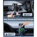 WOCBUY Wireless Car Charger, [Auto Clamping] 15W Fast Charger Car Phone Holder Mount, [Super Stable] Cell Phone Holder Car Charger Compatible with iPhone 15 Pro Max/14/13/12/11, Galaxy S23/S22, etc