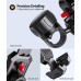 WOCBUY Bike Phone Mount, [Innovative Knob Clamp] Motorcycle Phone Mount, Bicycle Phone Holder for MTB/Scooter Compatible with iPhone 14 Pro Max/13/12/11, Galaxy S23/22/21 and More 4.7"-6.8" Cellphones