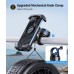 WOCBUY Bike Phone Mount, [Innovative Knob Clamp] Motorcycle Phone Mount, Bicycle Phone Holder for MTB/Scooter Compatible with iPhone 14 Pro Max/13/12/11, Galaxy S23/22/21 and More 4.7"-6.8" Cellphones
